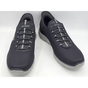 Skechers Slip-Ins Summits - High Range Black, Size 12 M- Pre-Owned!